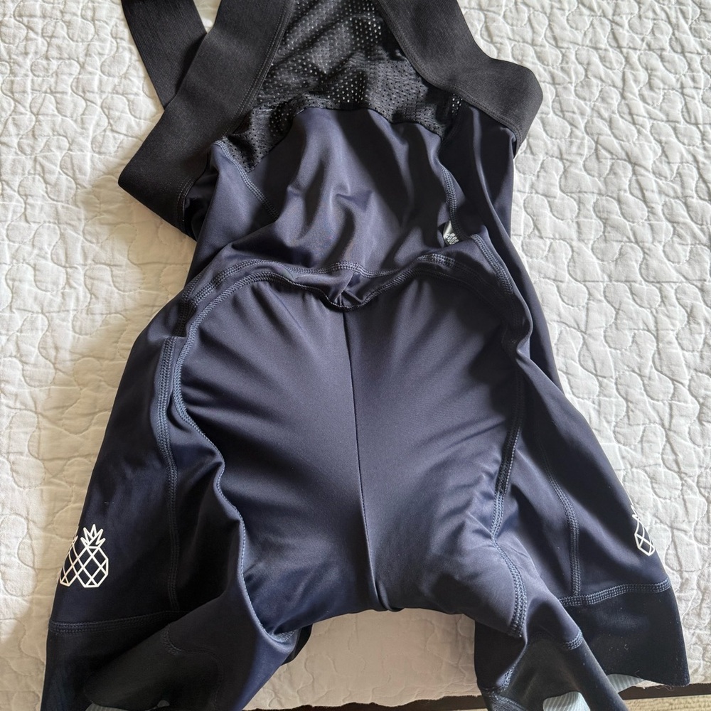 Tres Pinas cycling bib shorts in navy